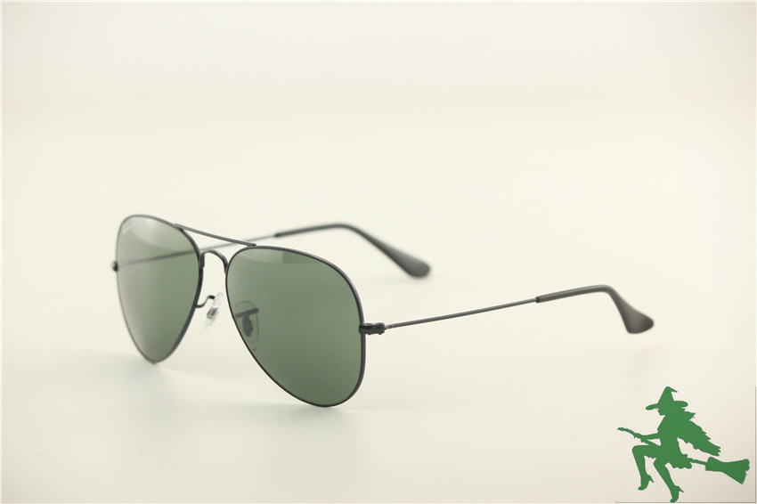 Aviator ,rb 3025 L2823 black frame G15 lens,55 58 62MM