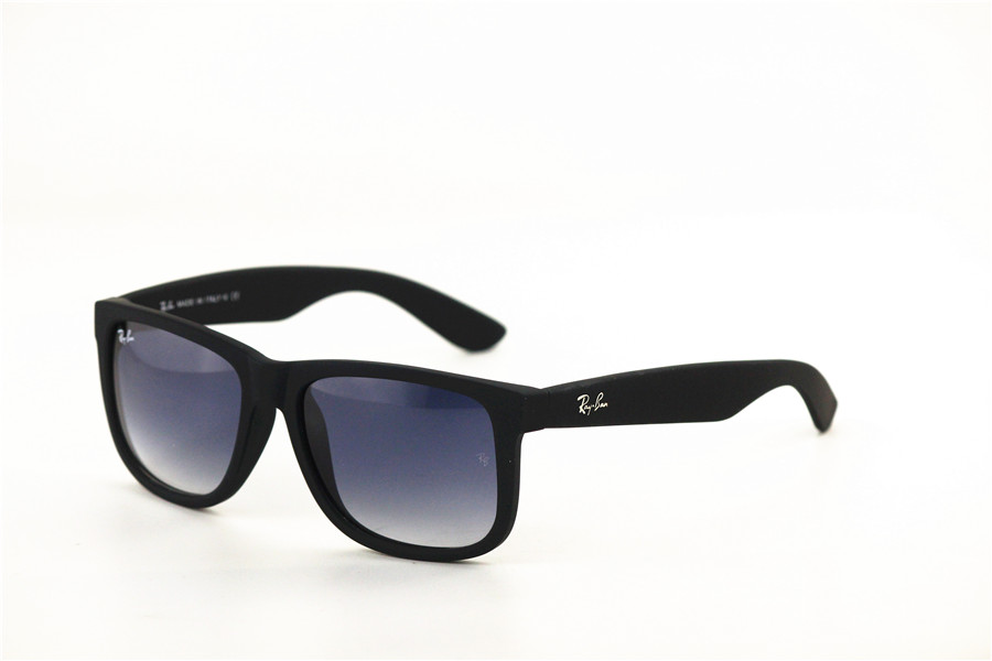Justin rb4165 601/8G matte black frame black gradual lense unisex sunglasses ,54mm